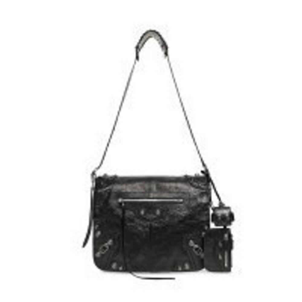 Balenciaga LE CAGOLE Messenger Bag Black